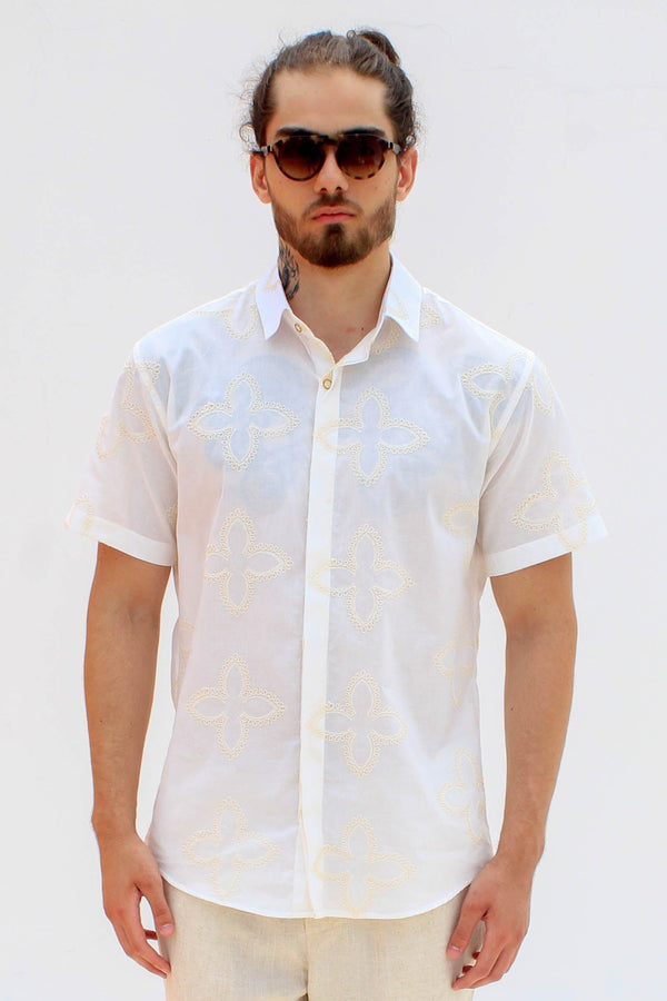 Camisa de Botão Lux Cotton